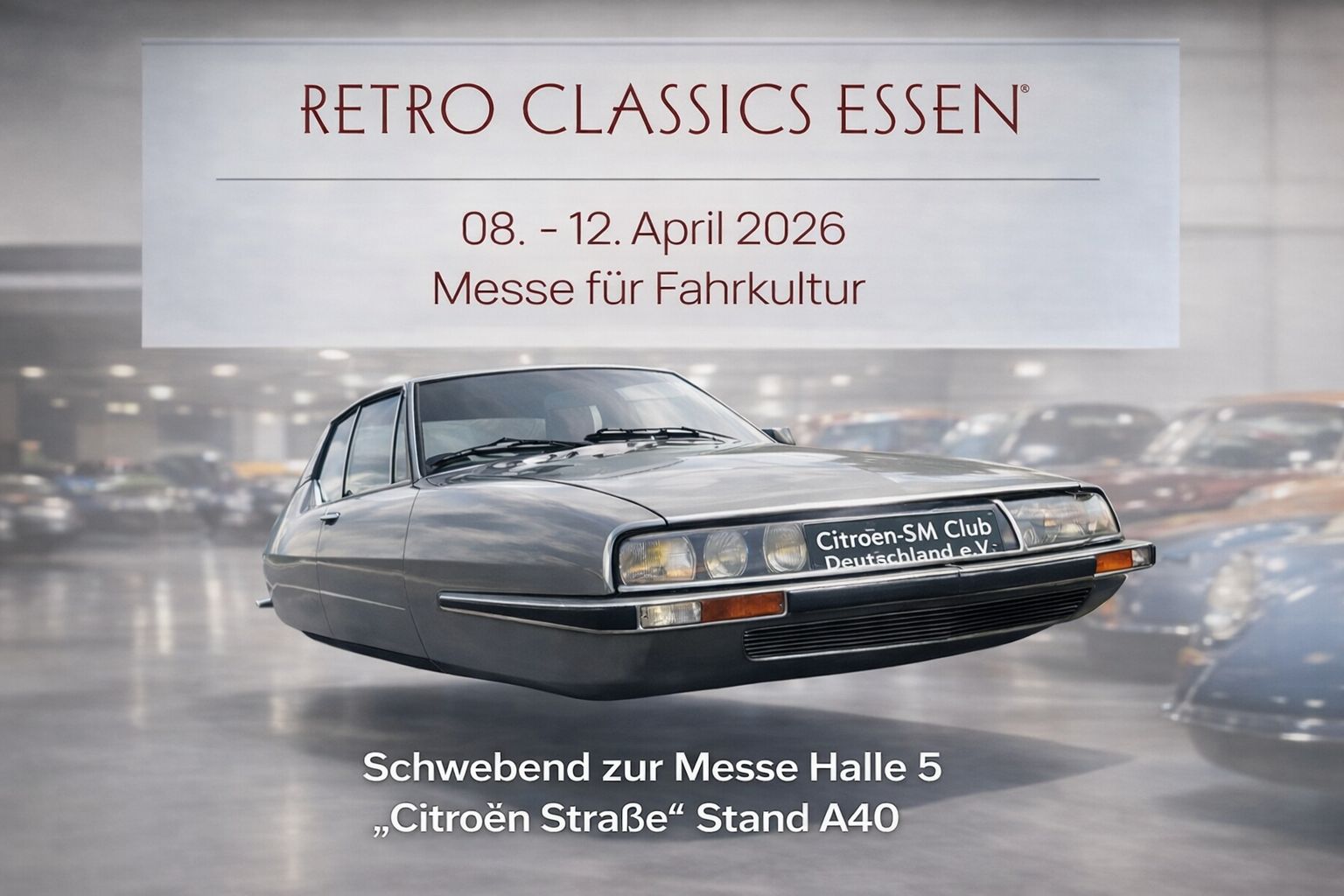 Citroën SM auf Retro Classics